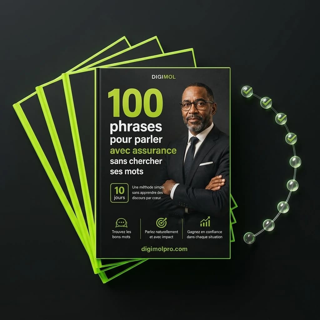 100 Phrases pour Parler avec Assurance — contenu inclus