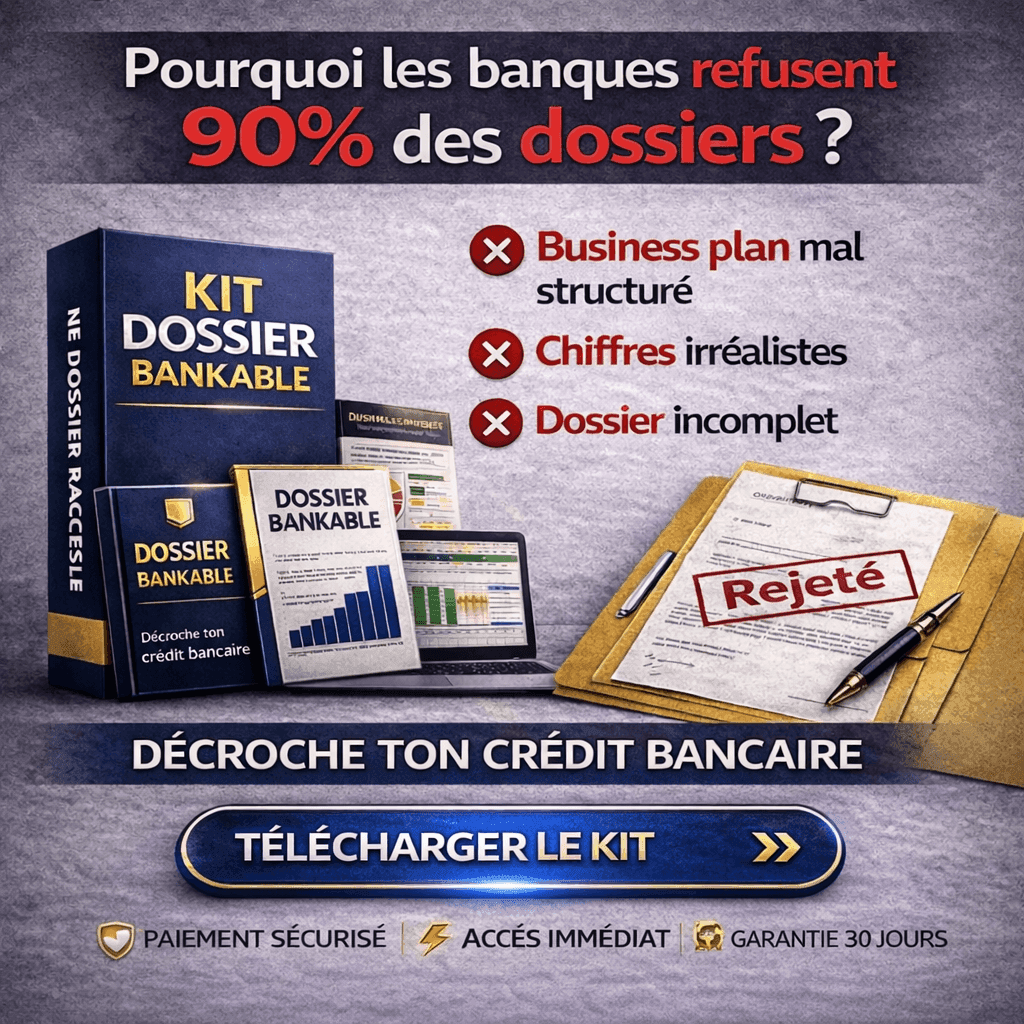 Kit Dossier Bankable : Décroche ton Crédit Bancaire, aperçu