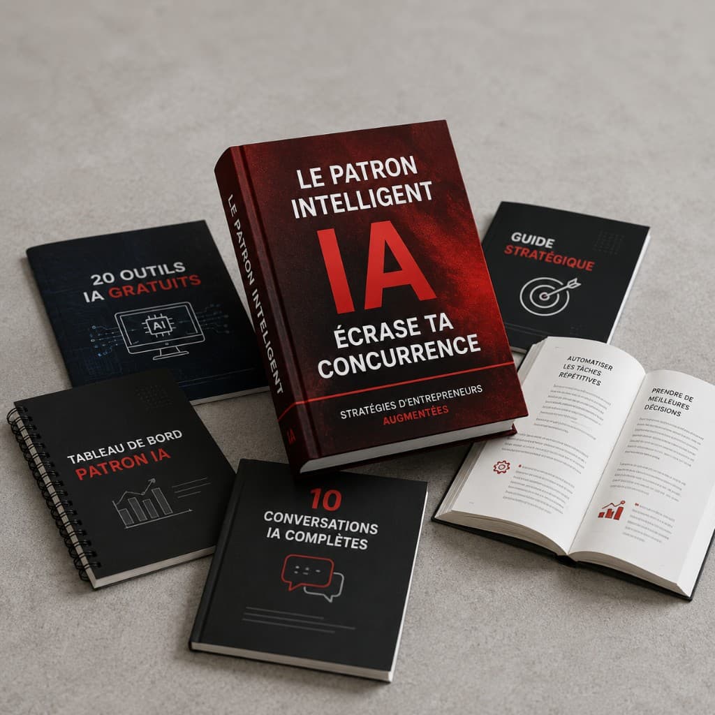 Patron Intelligent : Maîtrise l'IA et écrase ta concurrence, contenu inclus